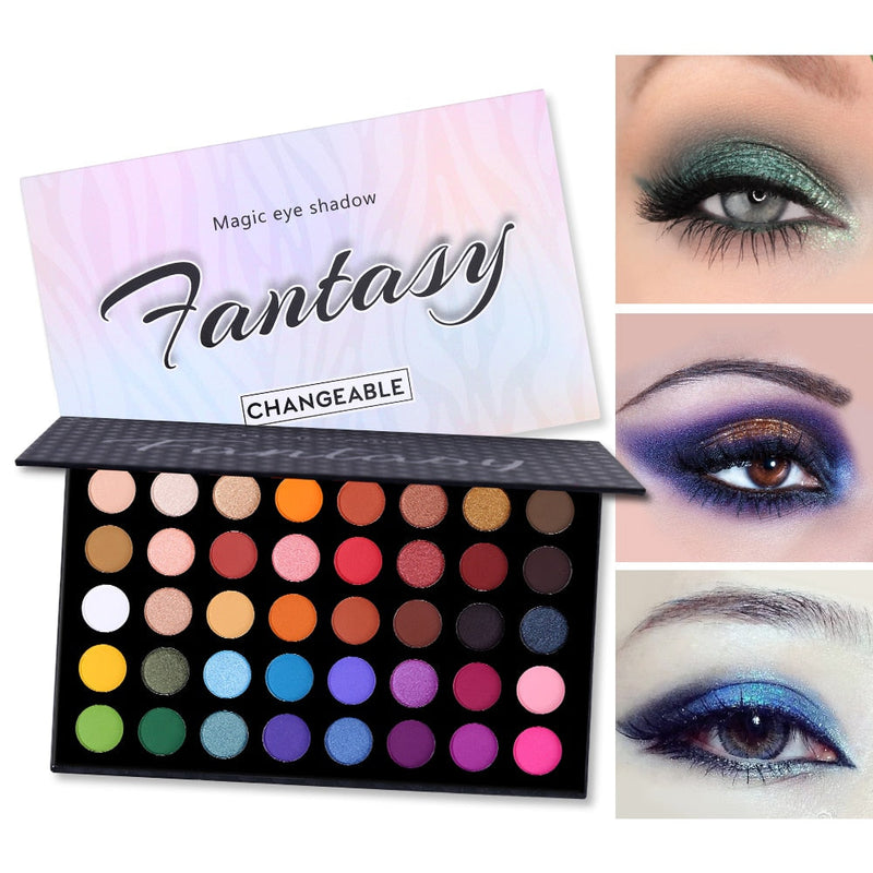 Paleta de Sombras UCANBE - 40 Cores